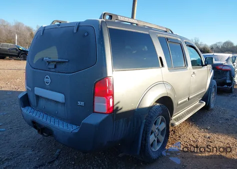 2005 Nissan Pathfinder Se из США, поврежденный, VIN 5N1AR18W55C783228